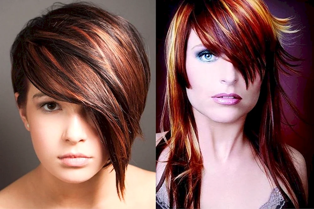 Färbung für kurze Haare Kurzhaarschnitte