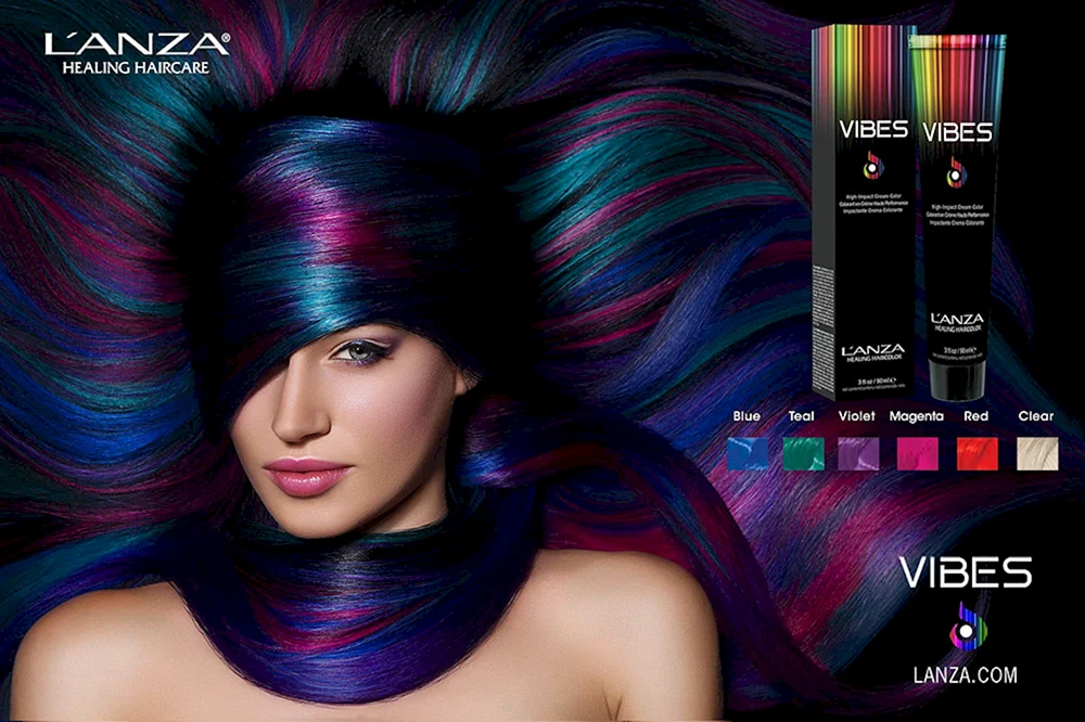 Coloristisches Haar