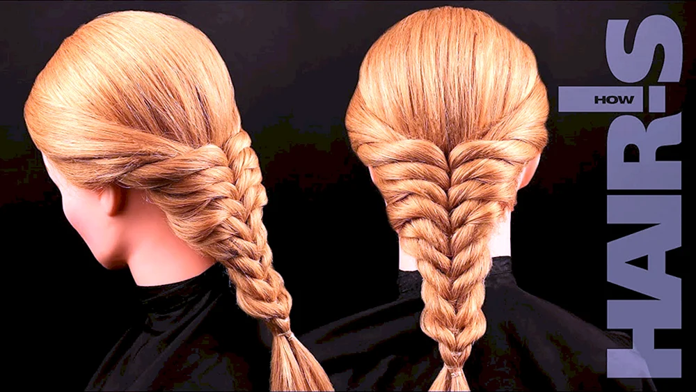 Frisuren mit Gummibändern für Mädchen