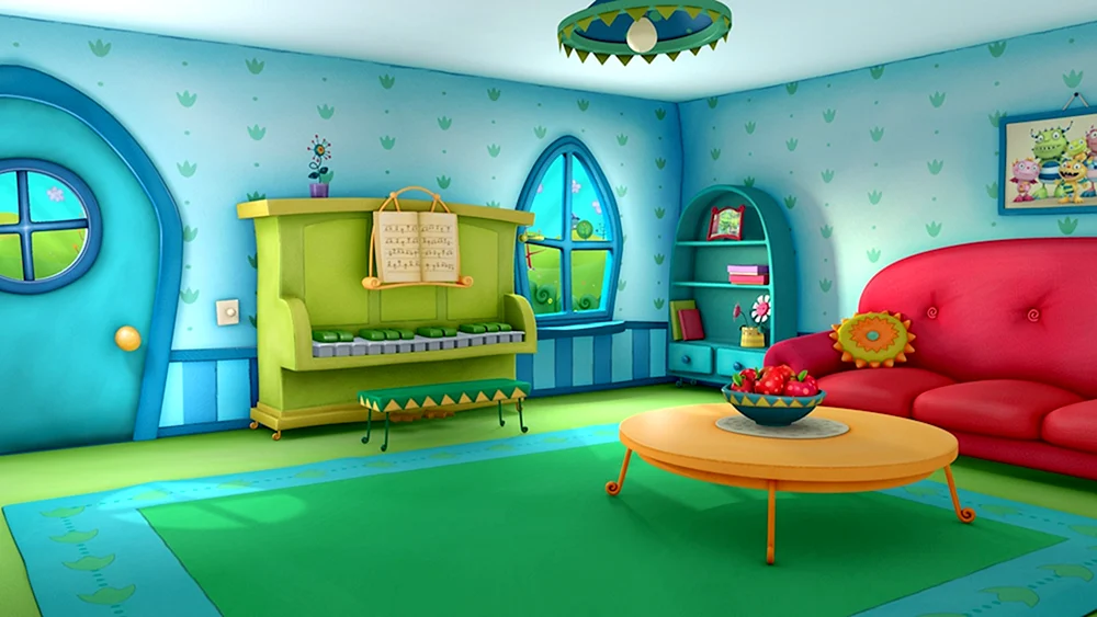 Kinderspielzeug im Zimmer