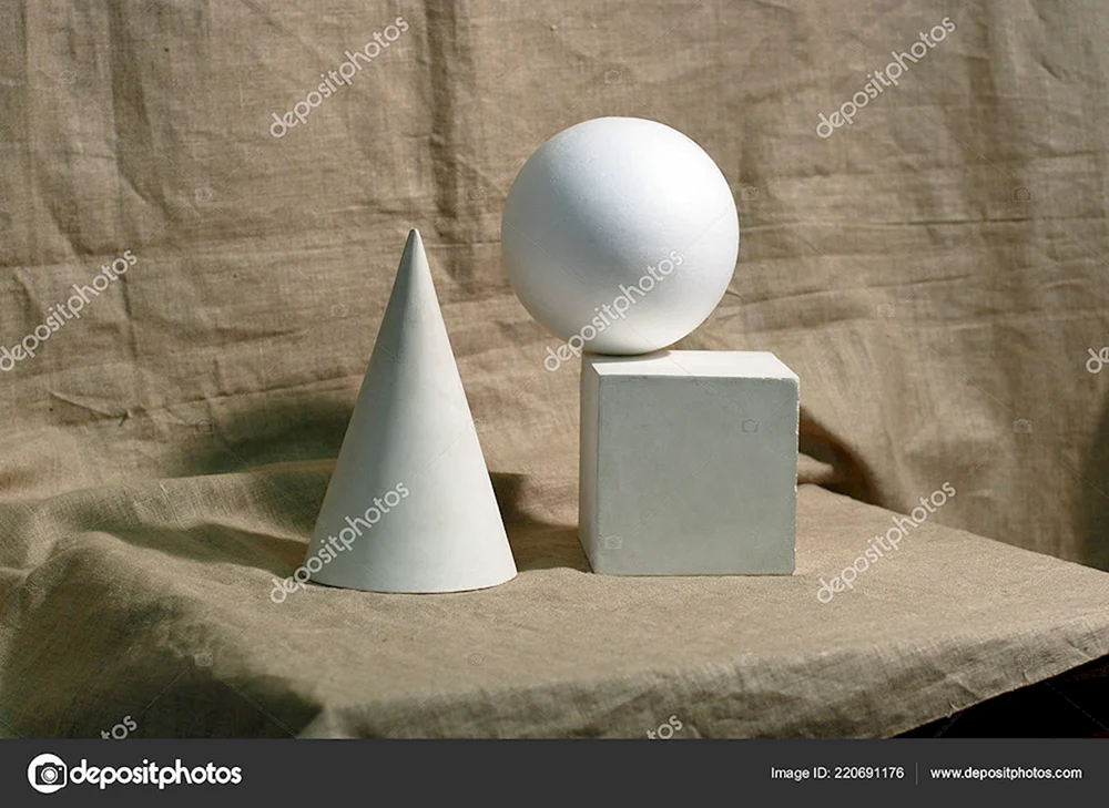Gipsfiguren zum Zeichnen