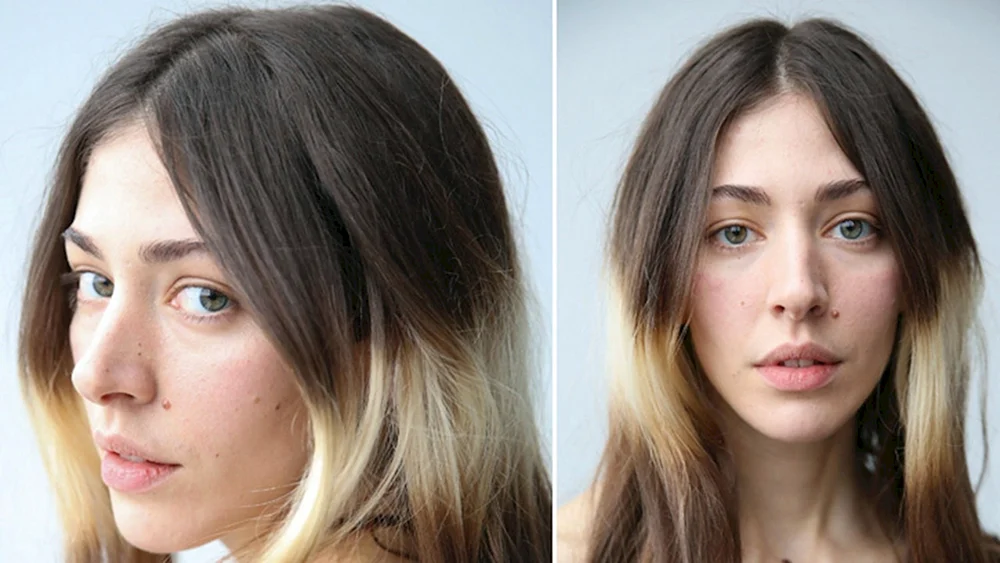 Konturieren auf Haar