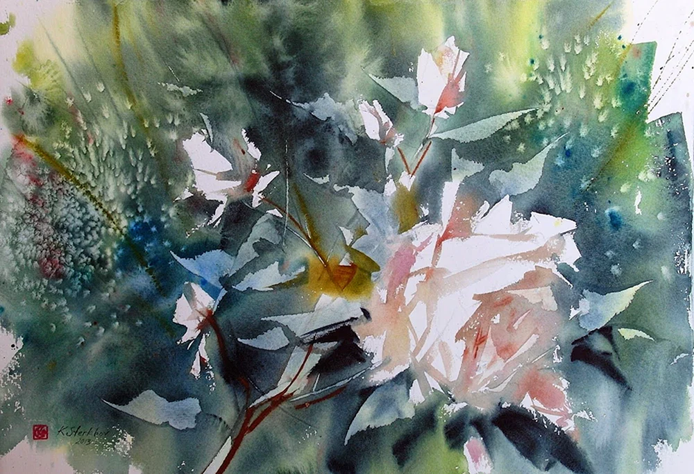 Konstantin Sterkhov Aquarell