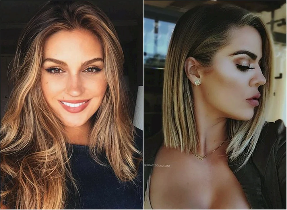 Contouring Haarfarbe