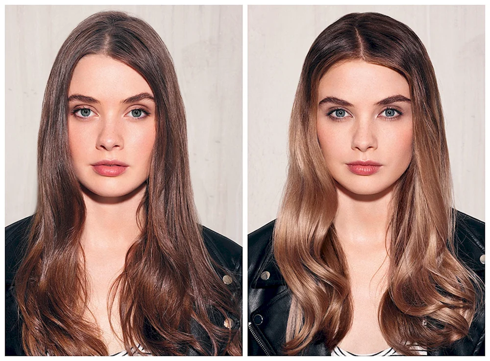 Konturieren Haare