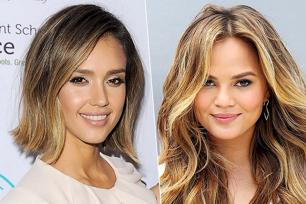 Contouring Haare im Gesicht