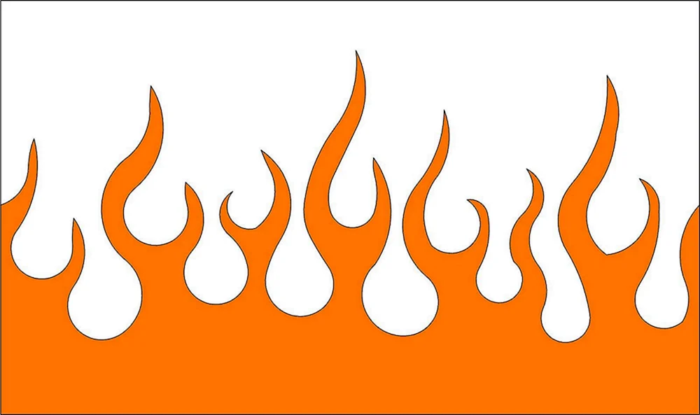 Konturbild Feuer