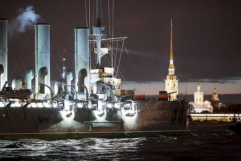 Aurora Kreuzer in St. Petersburg