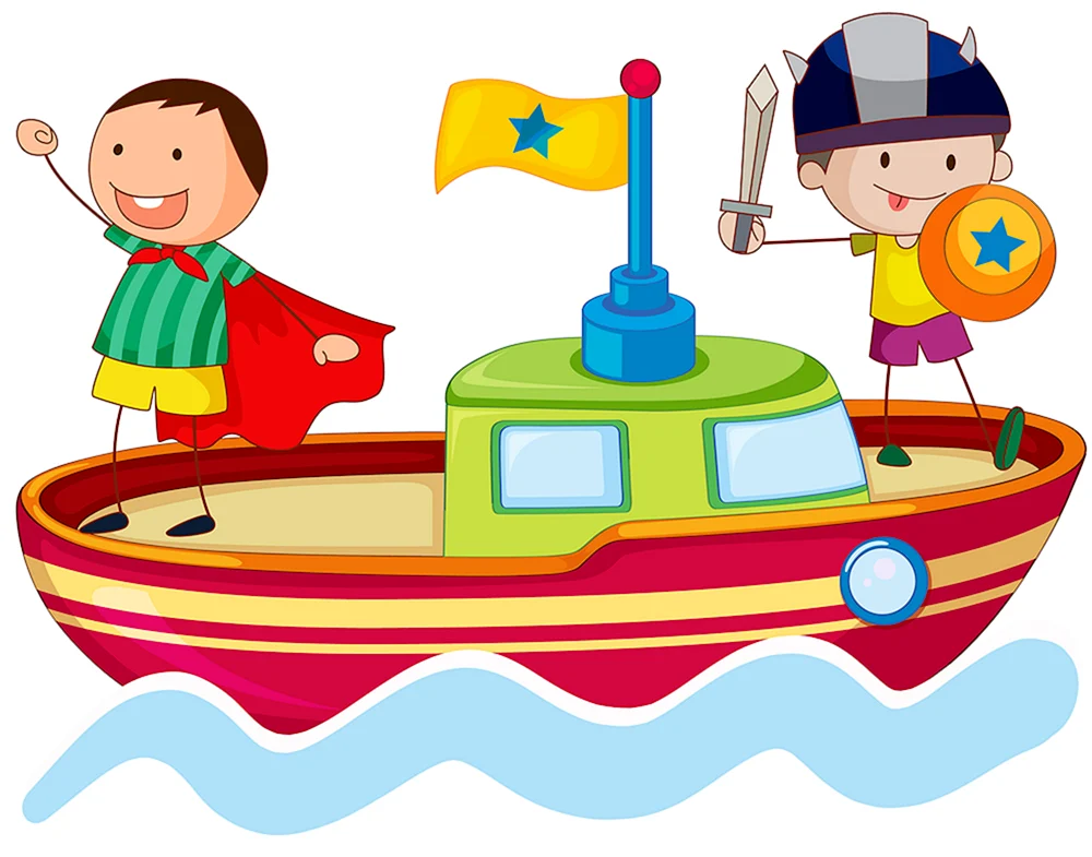 Schiff für Kinder