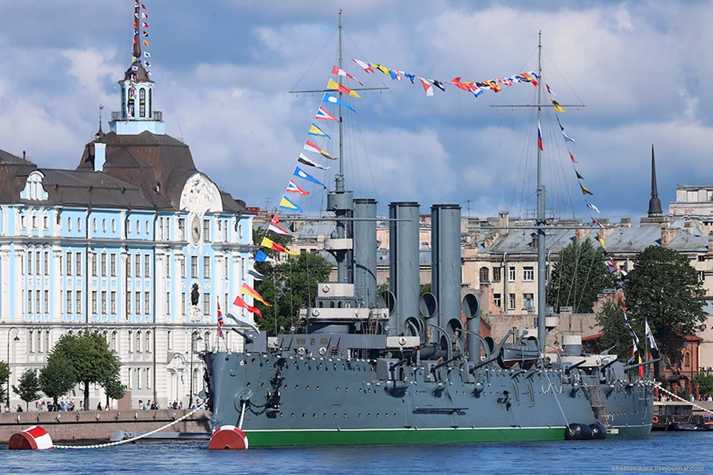 Aurora Kreuzer in St. Petersburg