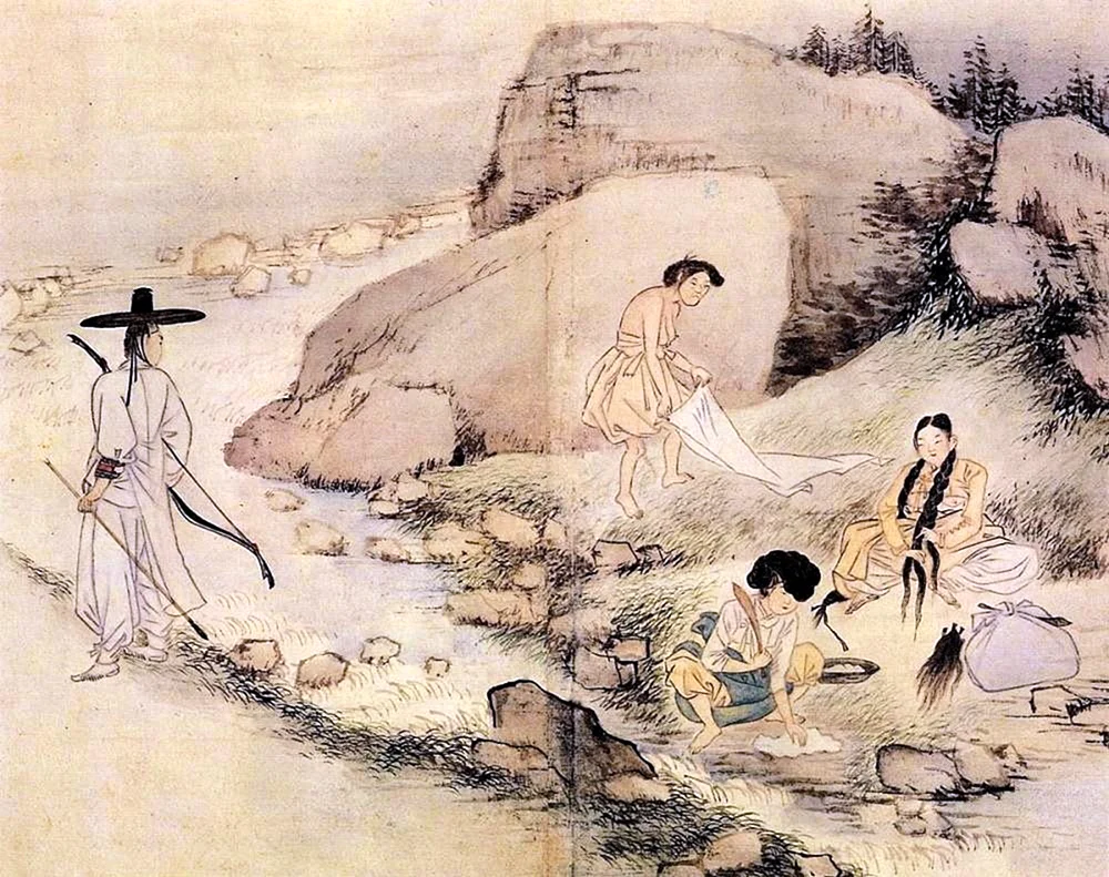 Koreanische Joseon-Ära Malerei