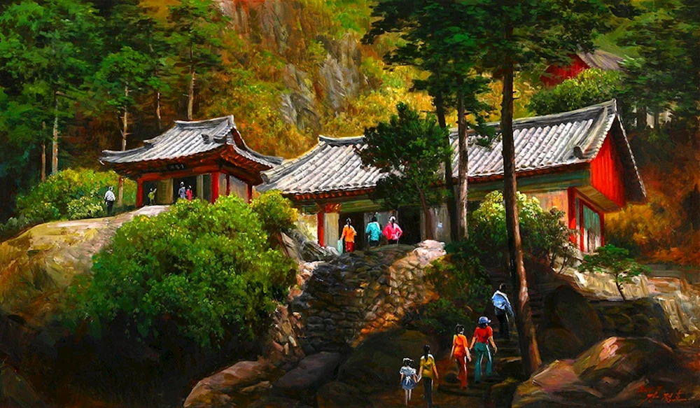 Koreanischer Künstler Kang Jung hoKang Jung ho
