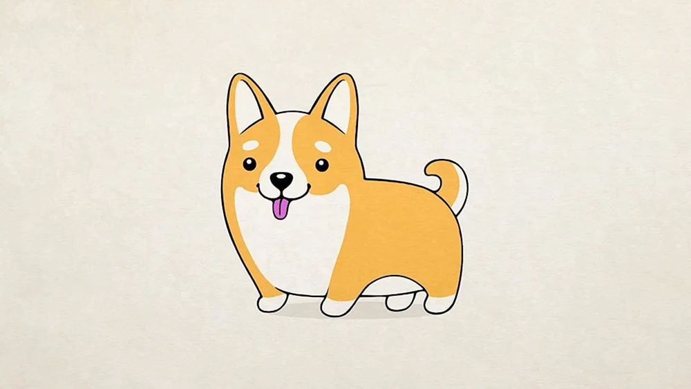 Hund Bleistiftzeichnung zum Zeichnen