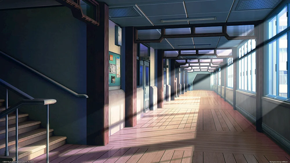 Der Anime Gacha Schulflur laif