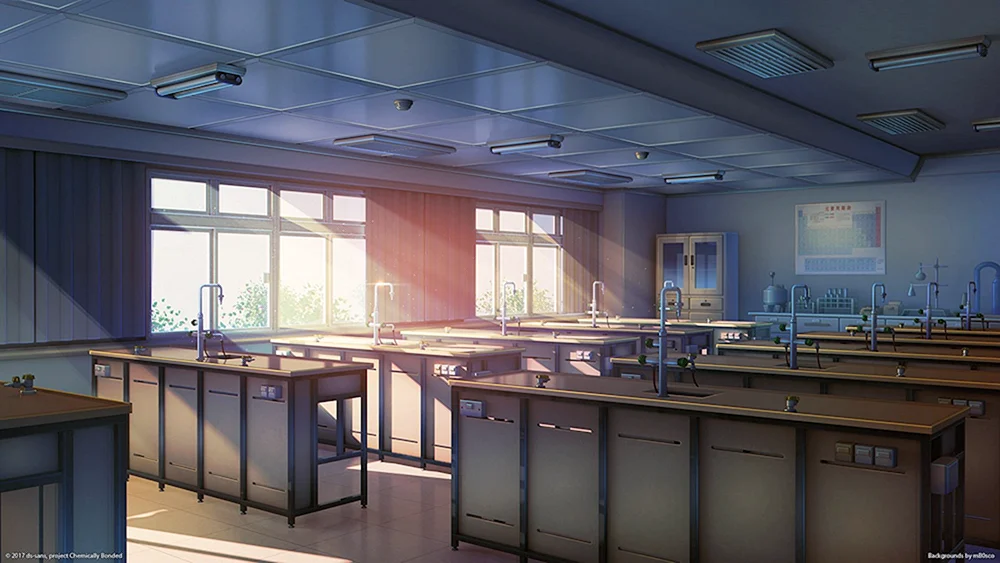 Korridor Schule Anime gacha Leben