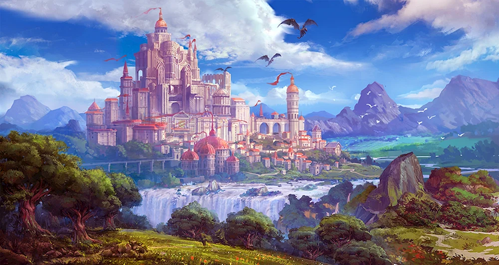 Königreich von Azeroth Art Palast