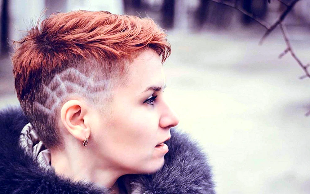 Pixie undercut bob