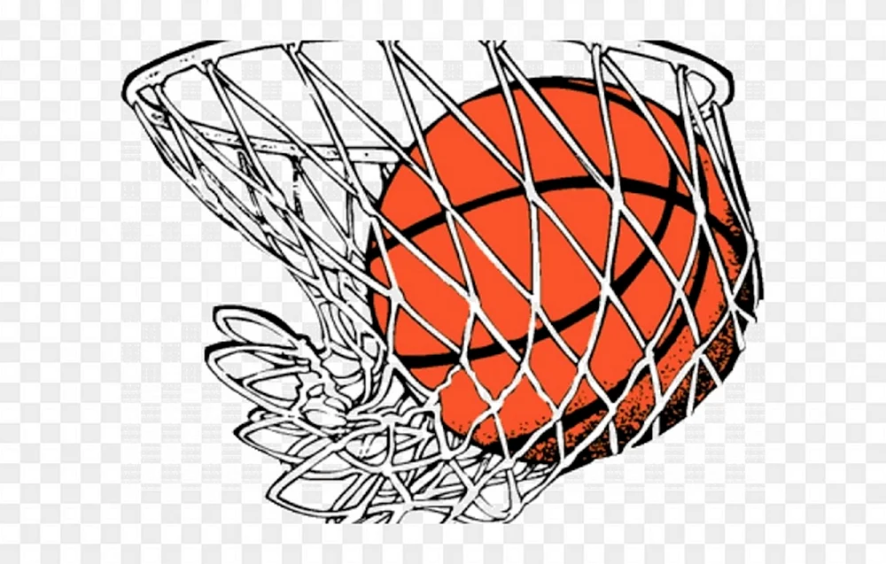 Basketballkorb Vektor unten