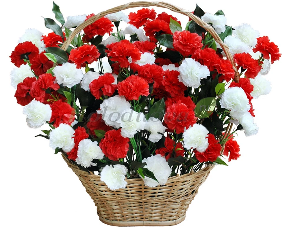 Karnevalskorb Blumen