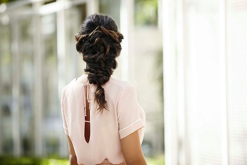 Zopffrisuren mit Zöpfen