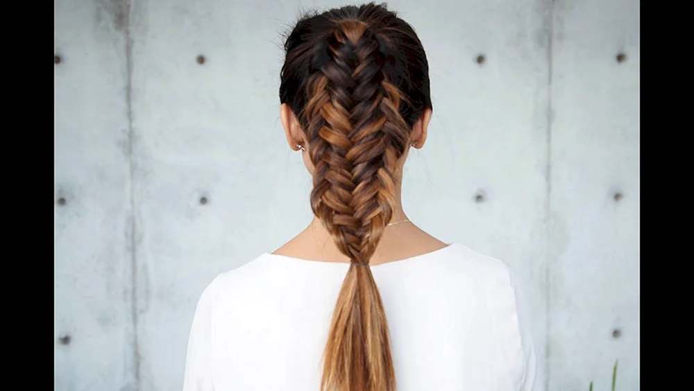 Schulfrisuren für langes Haar