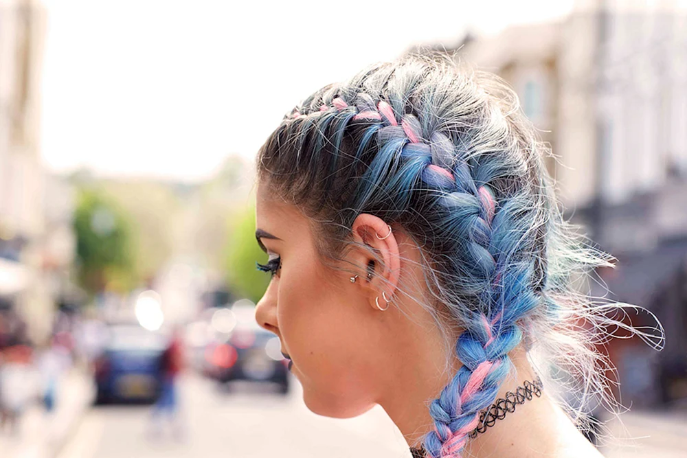 Braids mit Kanekalon