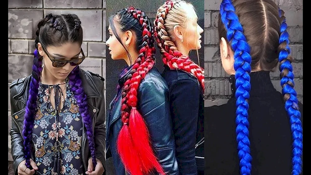 Senegalesische Zöpfe und Dreadlocks