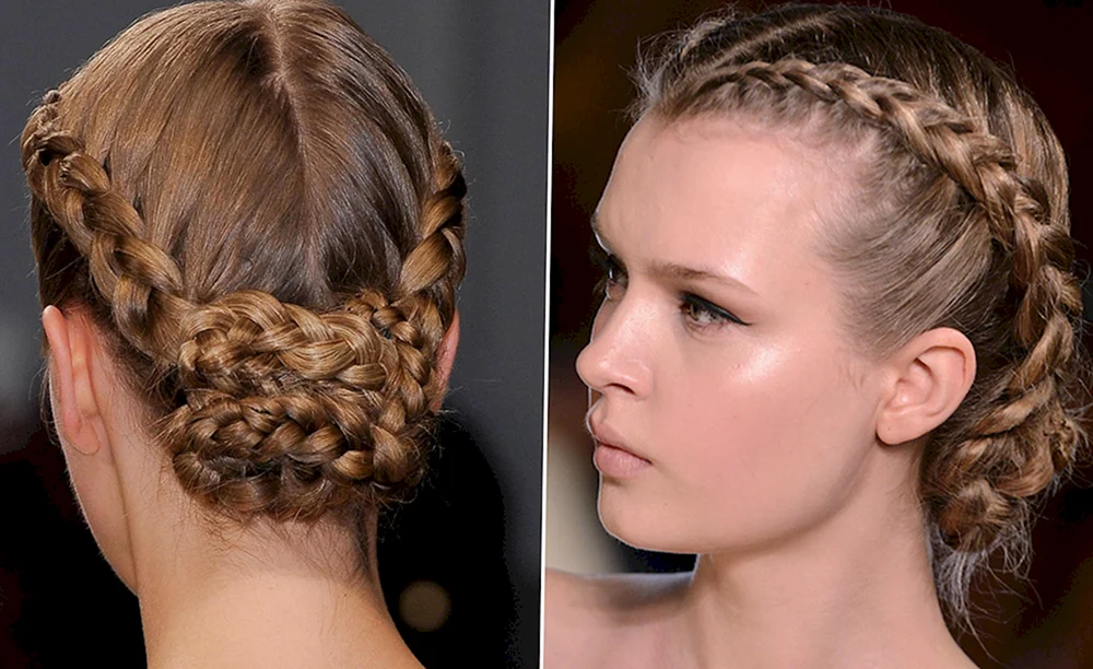 Flechtfrisuren für mittleres Haar