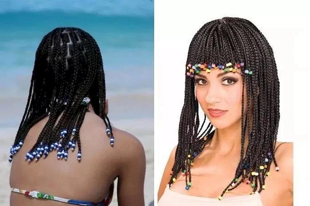 Afrikanische Zöpfe in Thailand