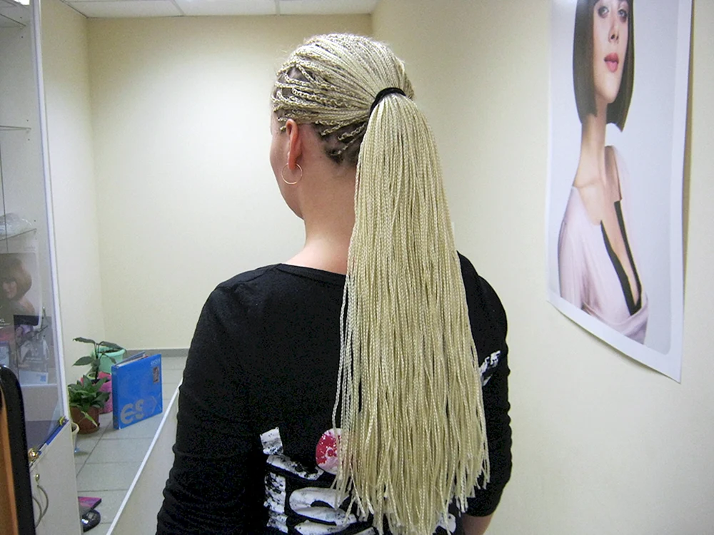 Zizi Zöpfe mit Kanekalon Ponytail
