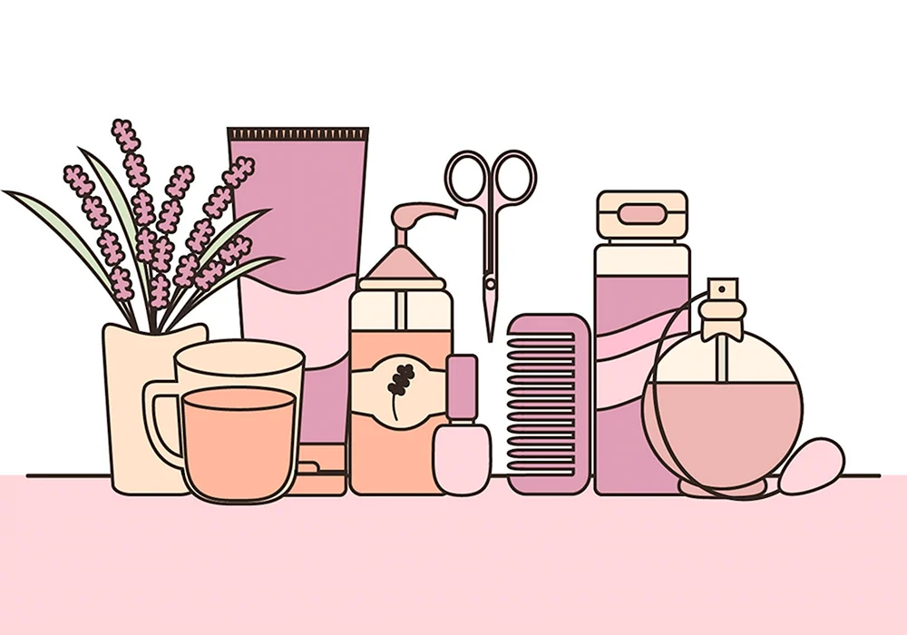 Kosmetik Illustration