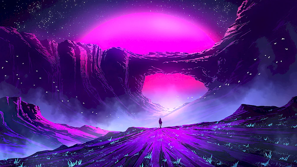 Kosmische Landschaft