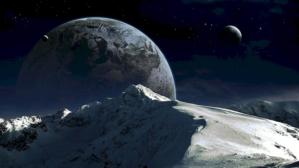 Weltraumlandschaft