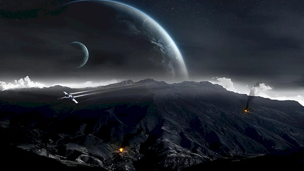Kosmische Landschaft