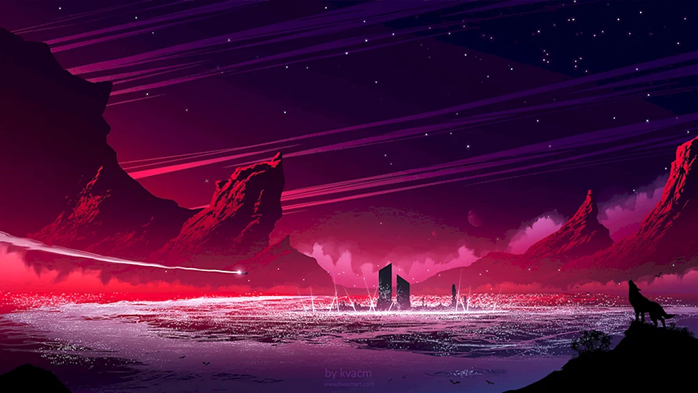 Kosmische Landschaft