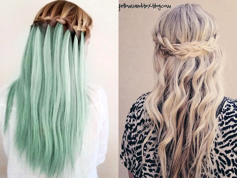 Braid Wasserfall Kanekalon