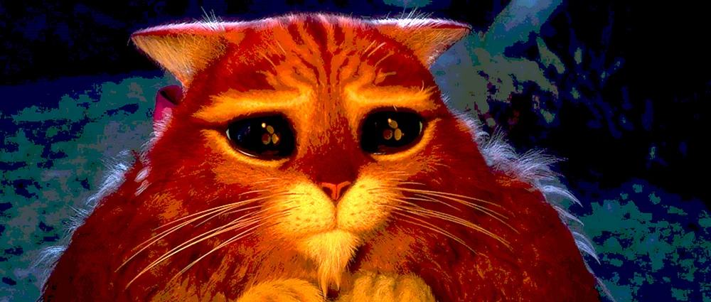 Shrek der gestiefelte Kater süße Augen