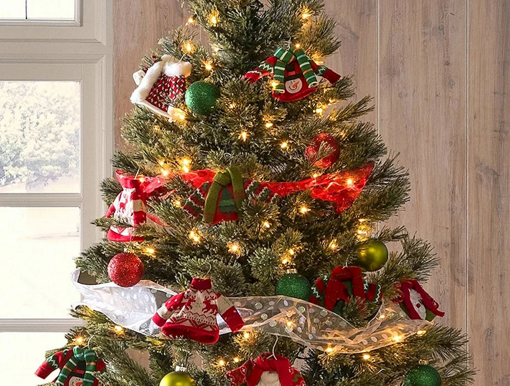 Schöner Neujahrsbaum