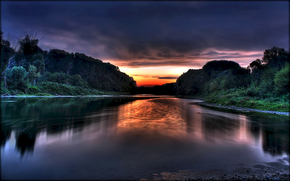 Schöne Natur auf dem Desktop