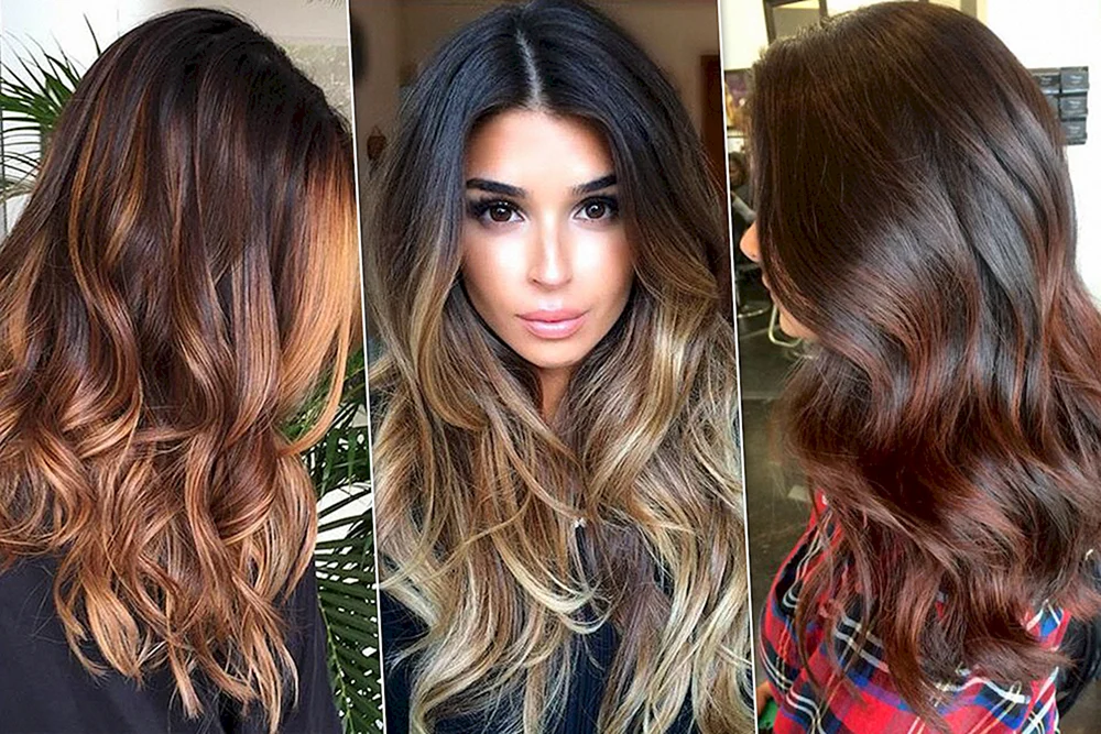 Cascade balayage