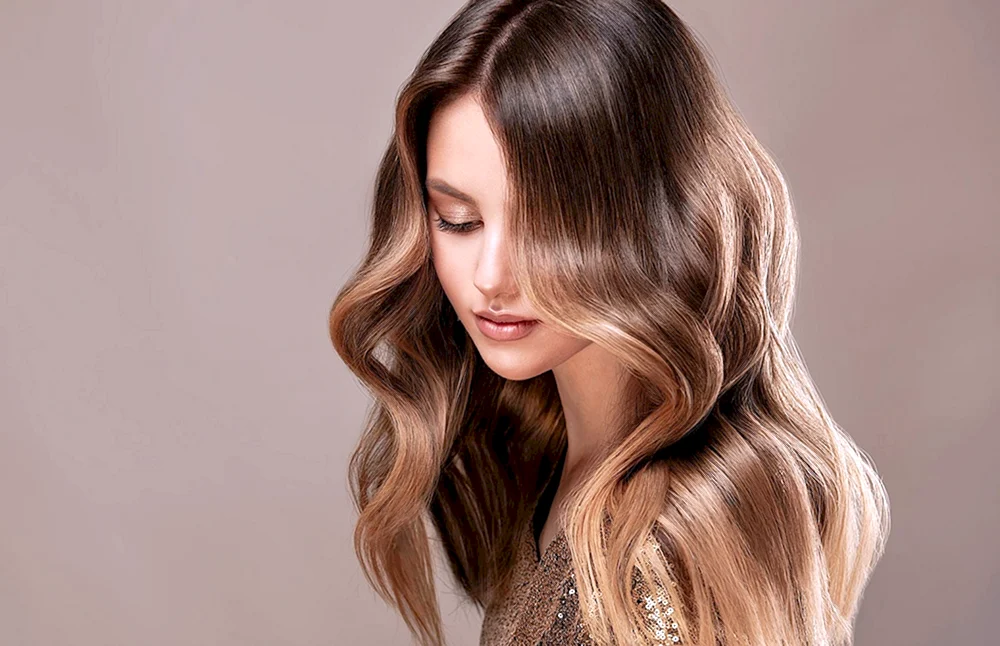 Chocolate and caramel balayage.