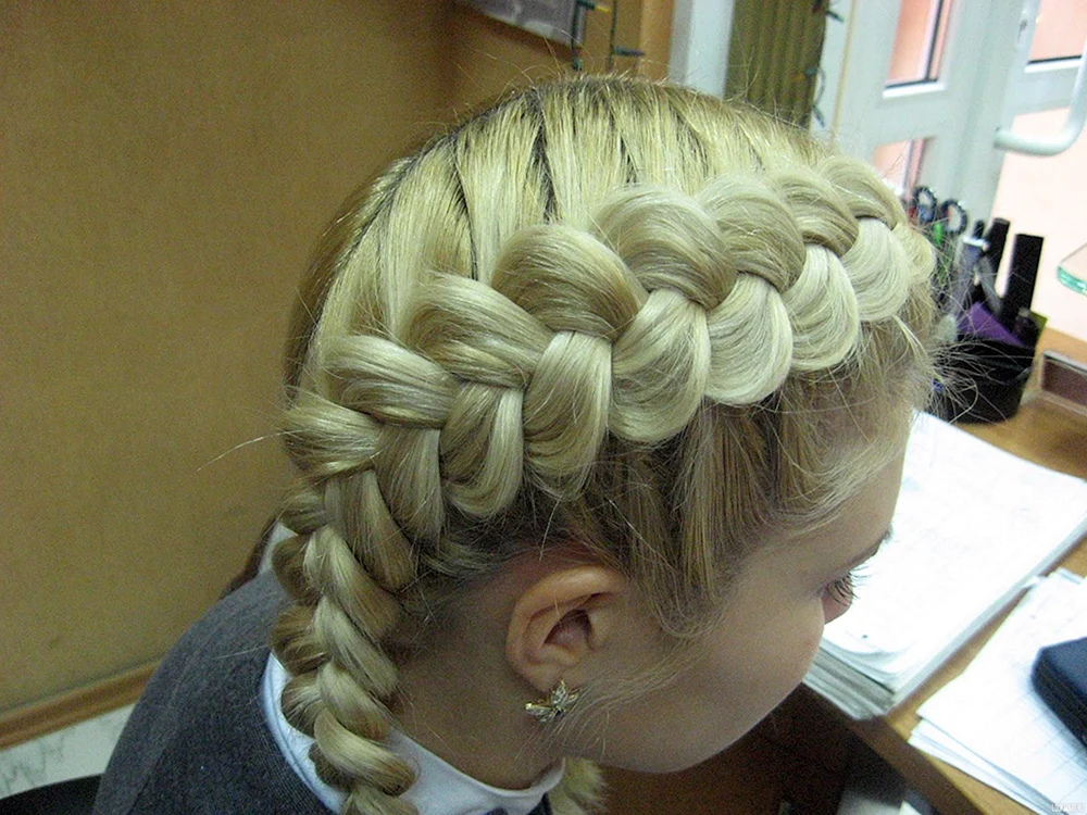 Frisuren mit Zöpfen