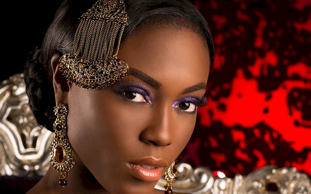 Schöne afrikanische Frauen