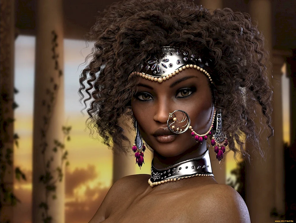 Schöne afrikanische Frauen
