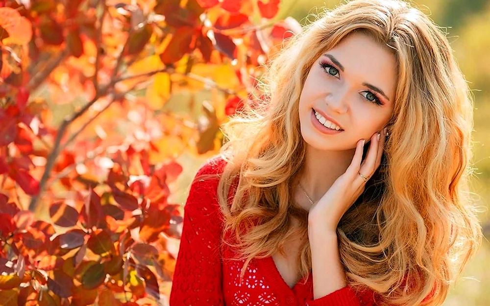Schön. blond