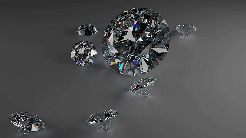 Schöne Diamanten