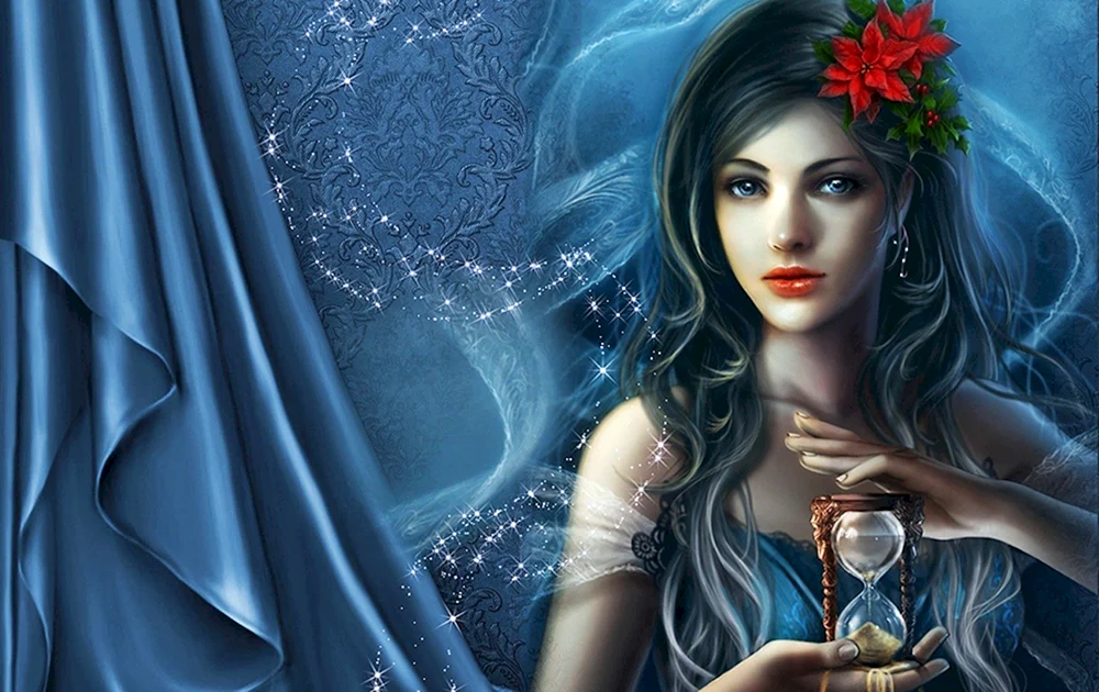 Schöne fantasy Mädchen