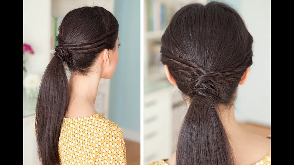 Unkomplizierte Frisuren für mittleres Haar