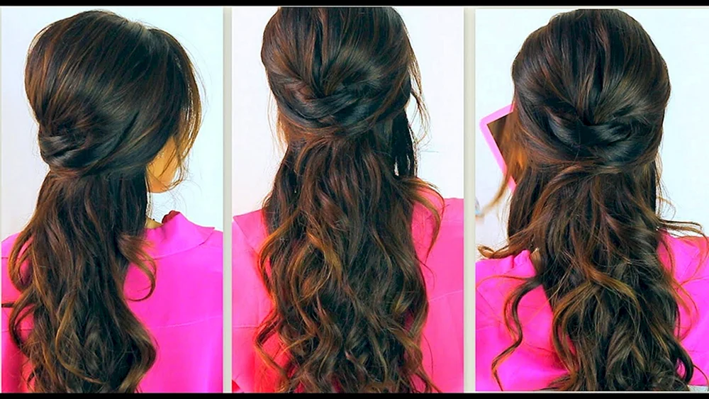 Schöne und einfache Langhaarfrisuren