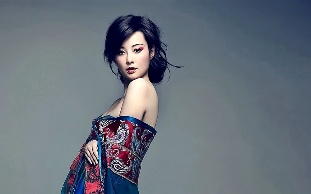 Asiatische Mädchen. Fotomodelle
